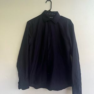 Nine West Dress Shirt Size Medium 15-15 1/2